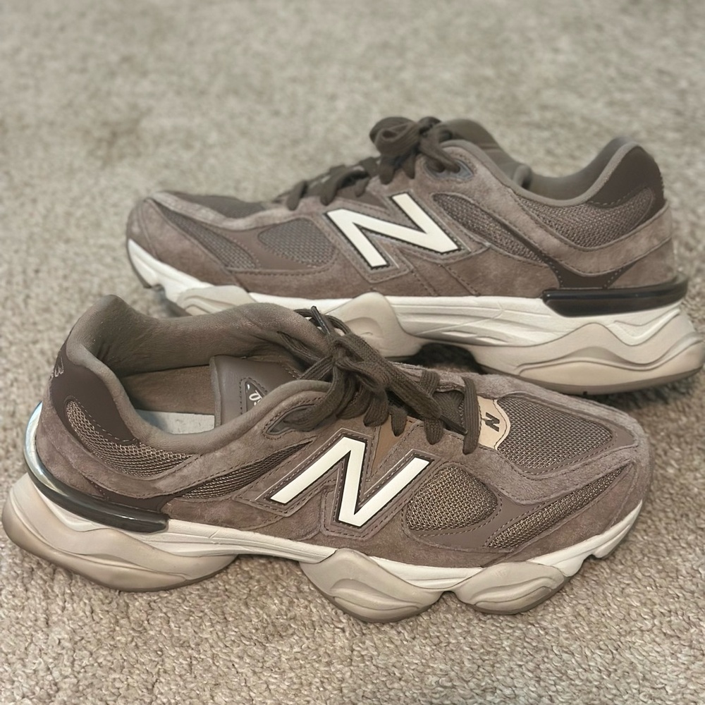 New Balance 9060 Taupe Athletic Shoes